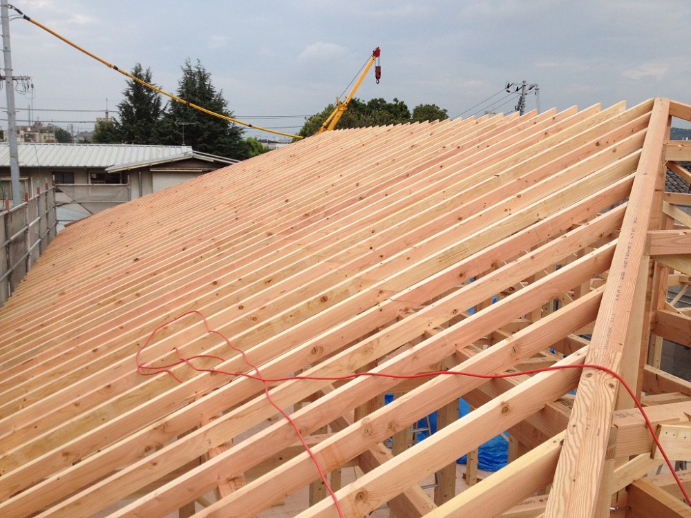 無事に上棟しました!!