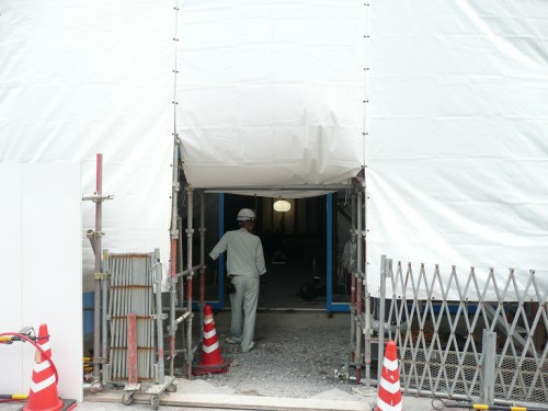 岡山駅前Sビル　途中経過