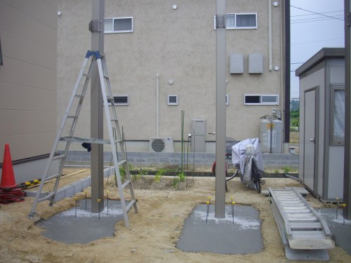 T様邸ガレージ工事